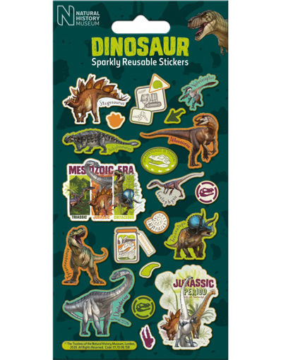 Picture of DINOSAUR FOILED STICKER PACK
